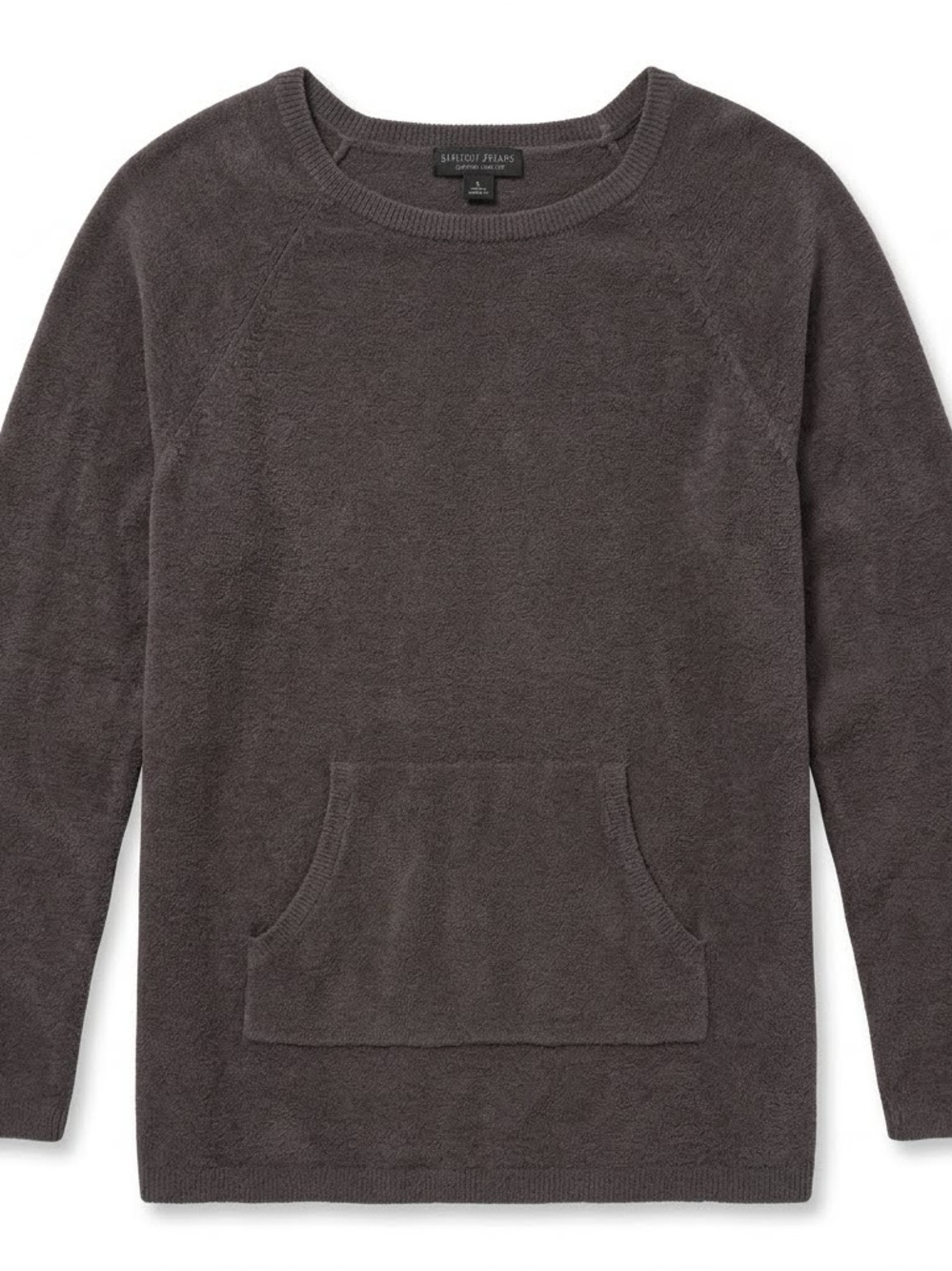 Barefoot Dreams CozyChic Ultra Lite Pullover - Charcoal